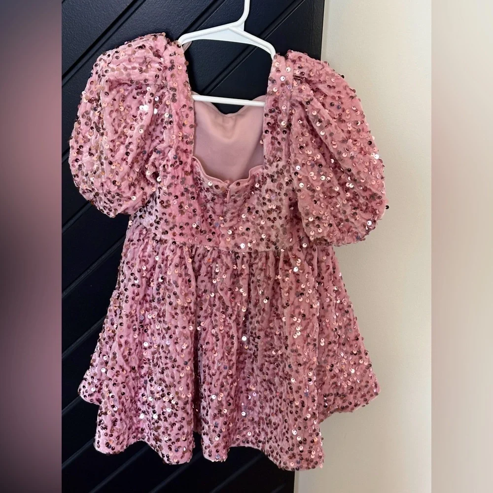 Bardot Junior girls sequins dress. Size 3T. Worn just once!